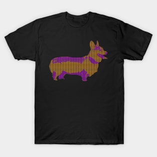 Cute little Corgi - Typography Artwork T-Shirt